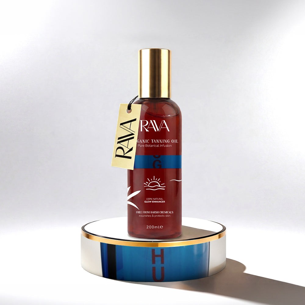 Dark Blue Hugo Tanning Oil