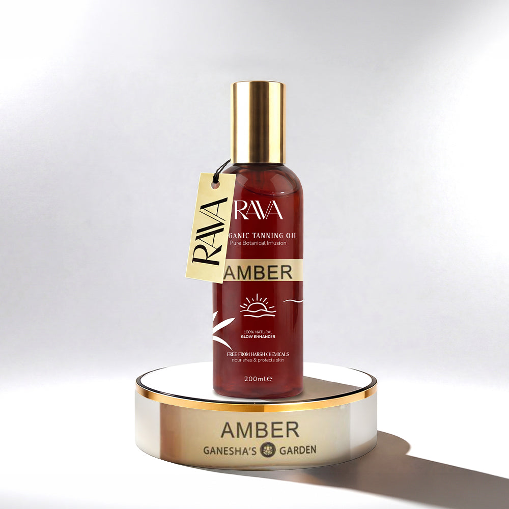 Amber Solid Tanning Oil