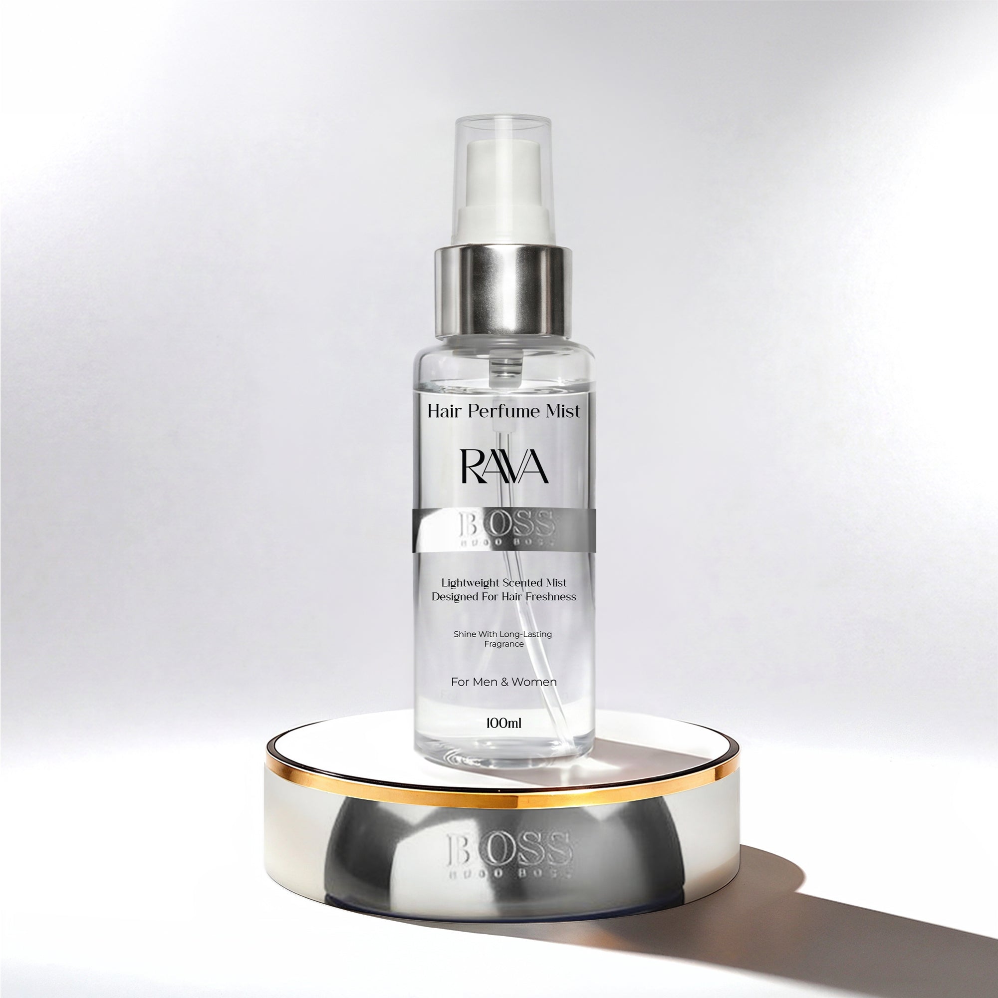 Boss in Motion Silver Blue Hair Mist