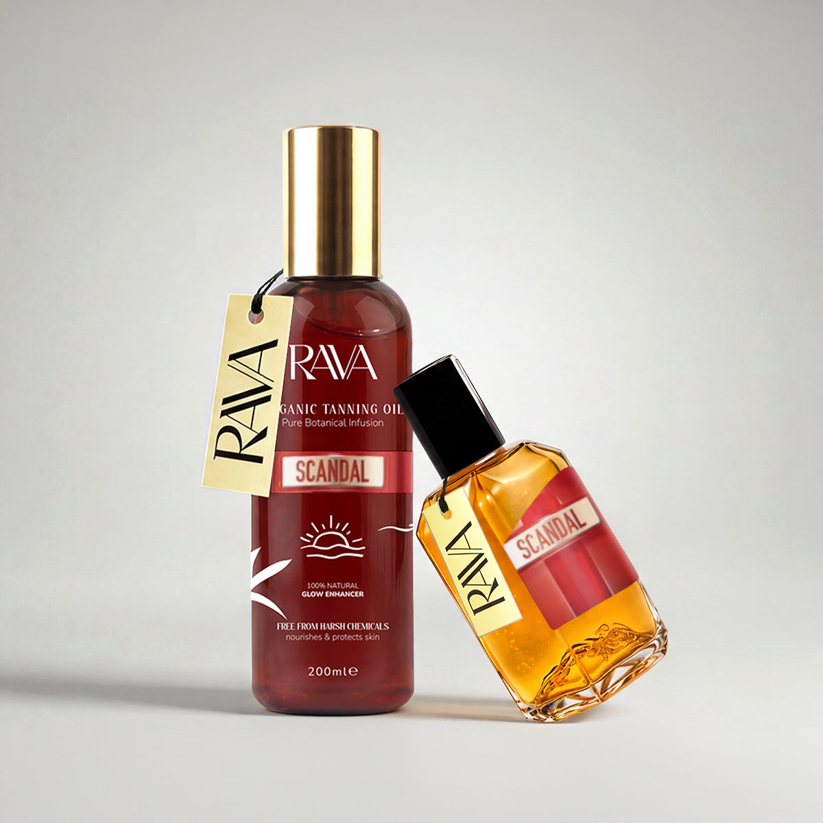 Scandal Le Parfum Jean Paul Gaultier - Tanning Oil & Perfume Bundle